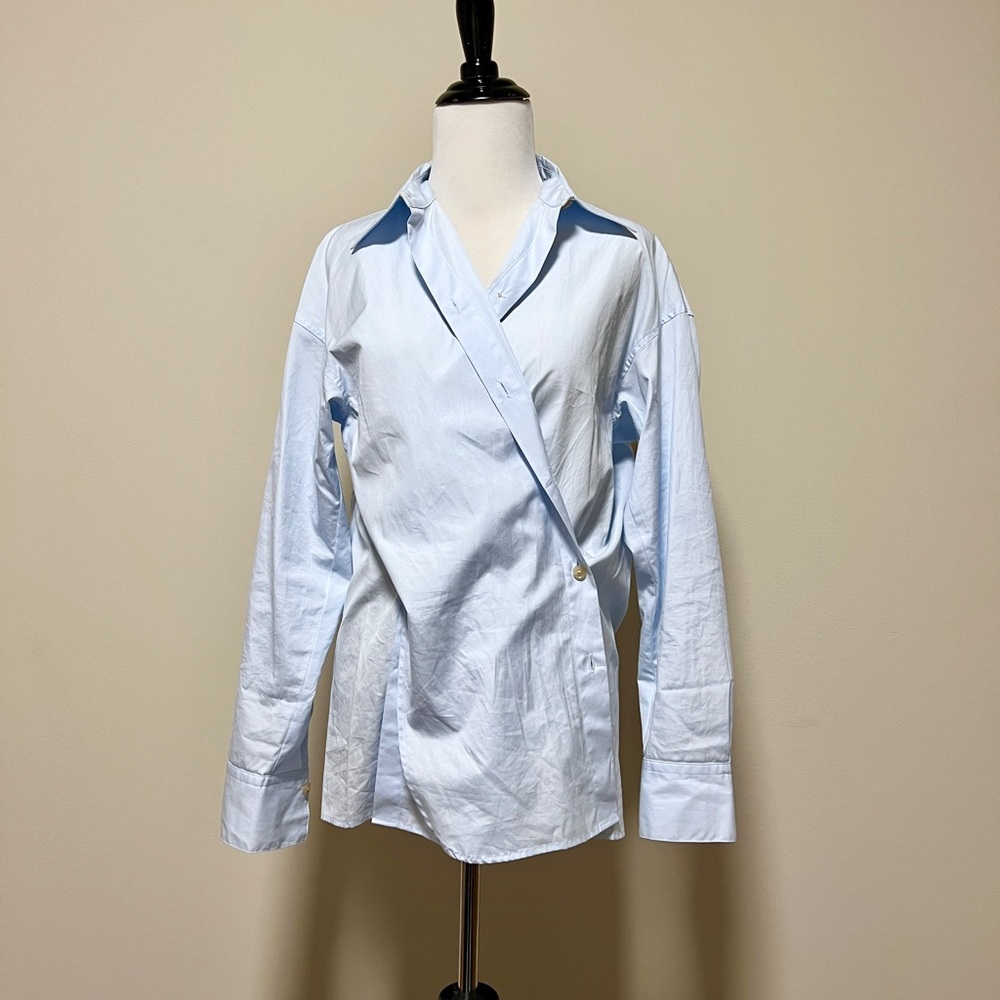 VINCE Convertible Button Down Shirt